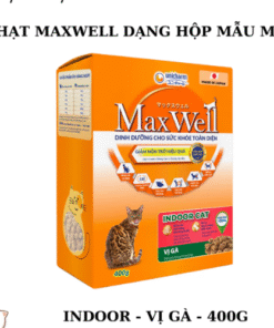 THỨC ĂN HẠT MAXWELL CHO MÈO HỘP 400G